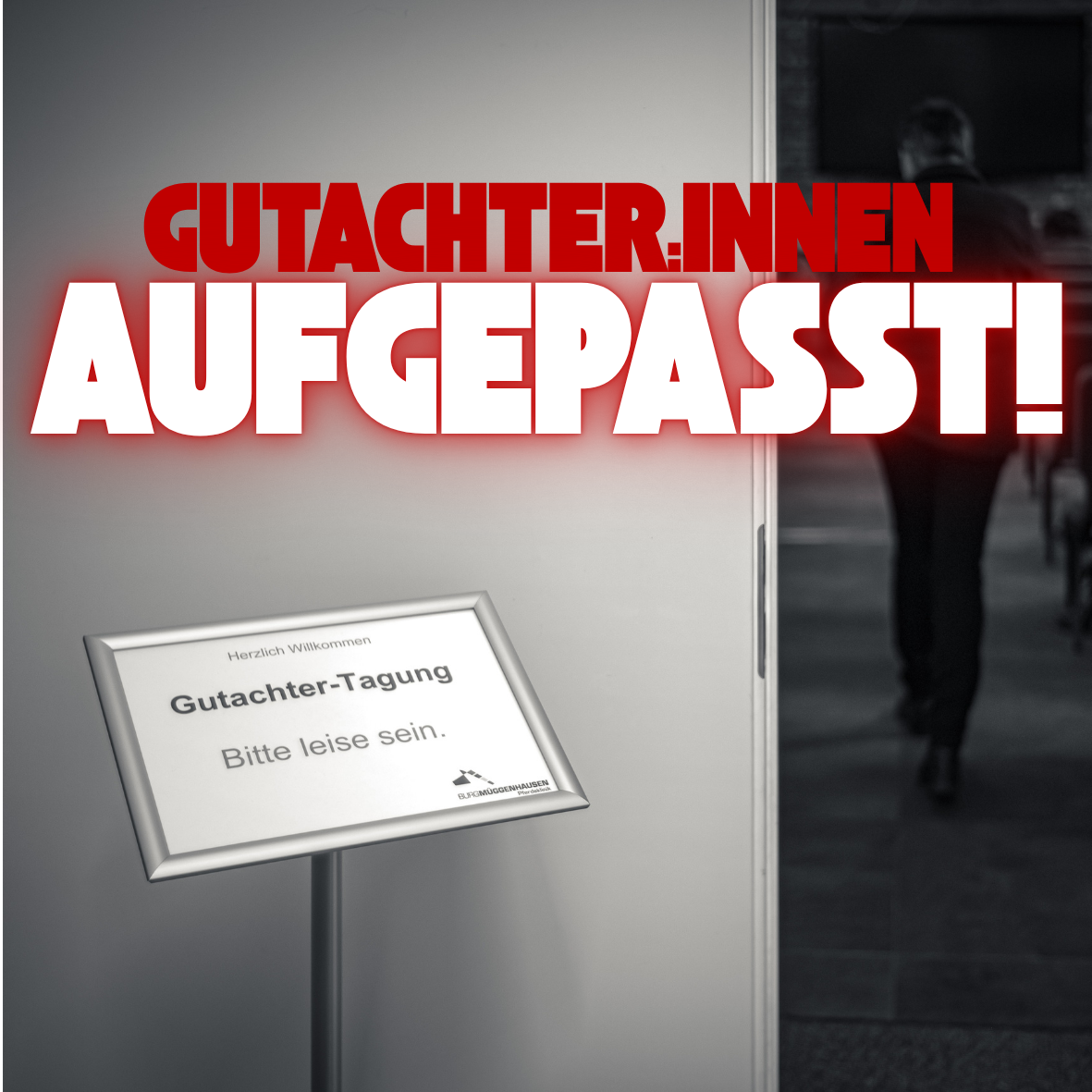 Gutachterinnen aufgepasst